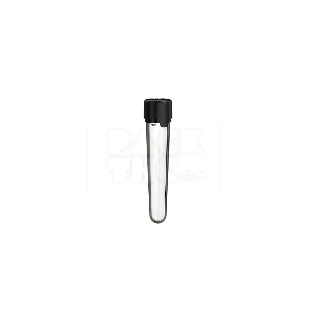 100mm aviator cr tube clear natural black cap 500 count