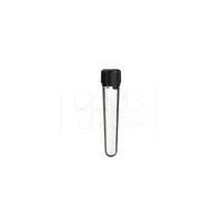 100mm aviator cr tube clear natural black cap 500 count