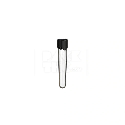 100mm aviator cr tube clear natural black cap 500 count