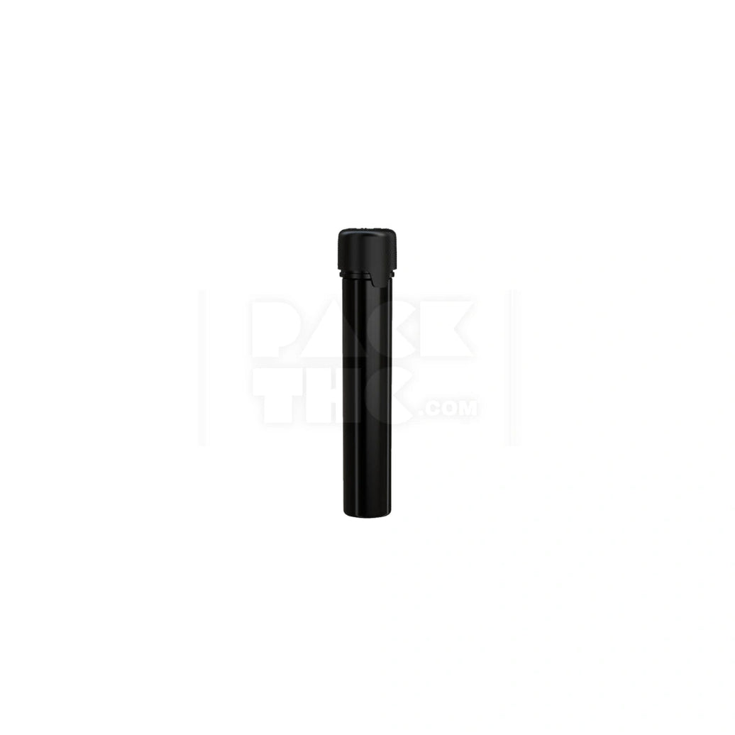 100mm aviator cr tube flat bottom opaque black 500 count