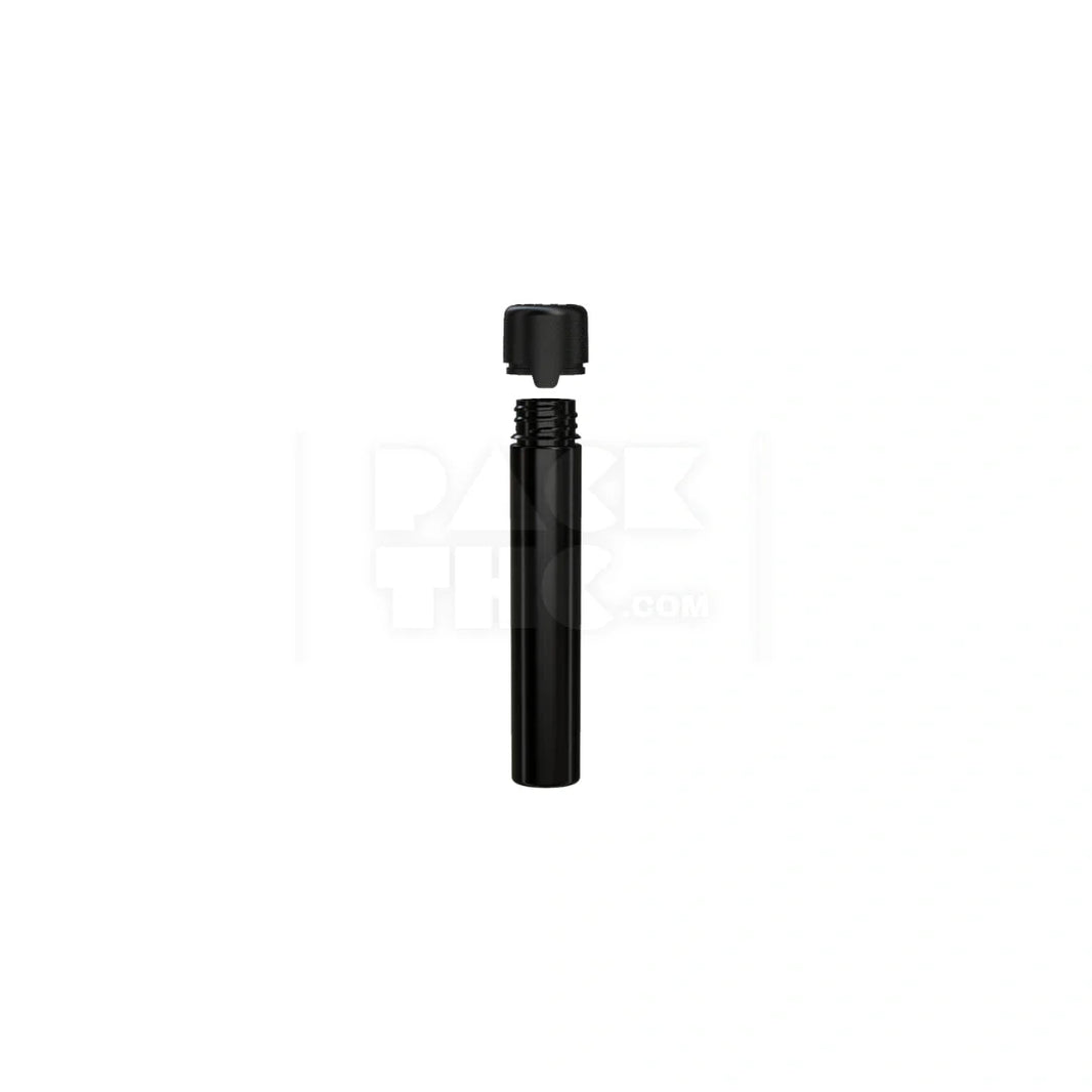 image 100mm aviator cr tube flat bottom opaque black 500 count