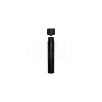 100mm aviator cr tube flat bottom opaque black 500 count