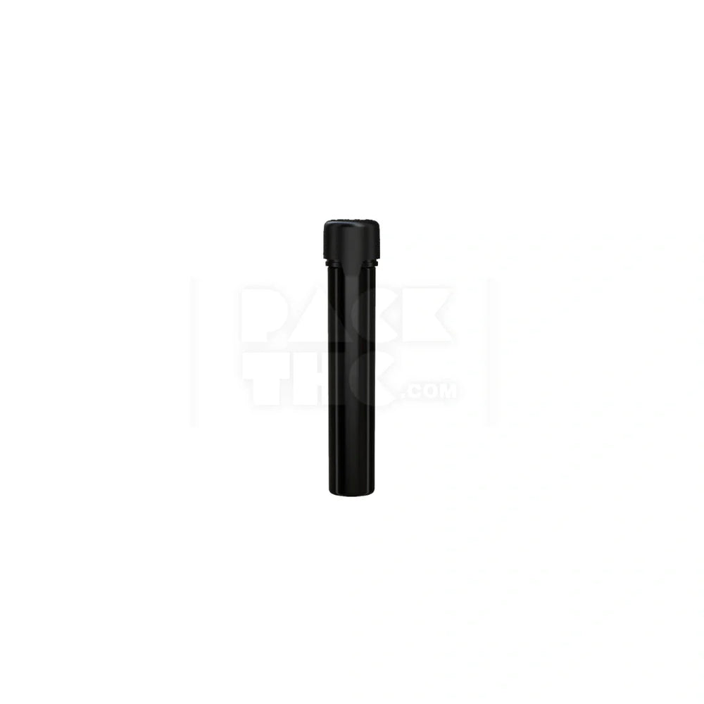 100mm aviator cr tube flat bottom opaque black 500 count