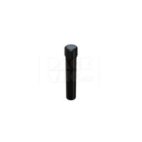 100mm aviator cr tube flat bottom opaque black 500 count
