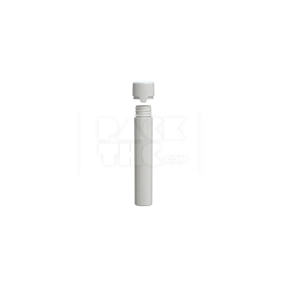100mm aviator cr tube flat bottom opaque white 500 count