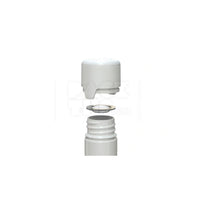 100mm aviator cr tube flat bottom opaque white 500 count