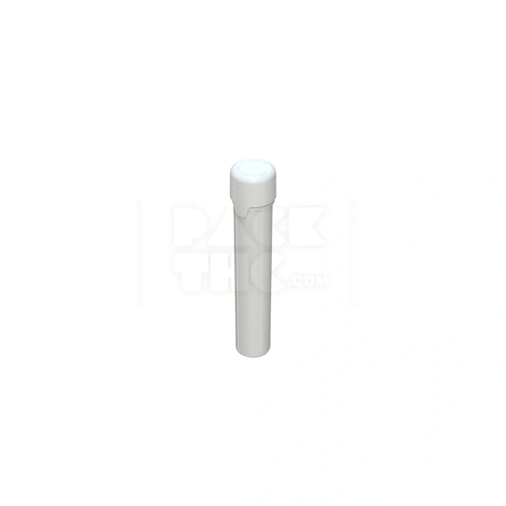 100mm aviator cr tube flat bottom opaque white 500 count