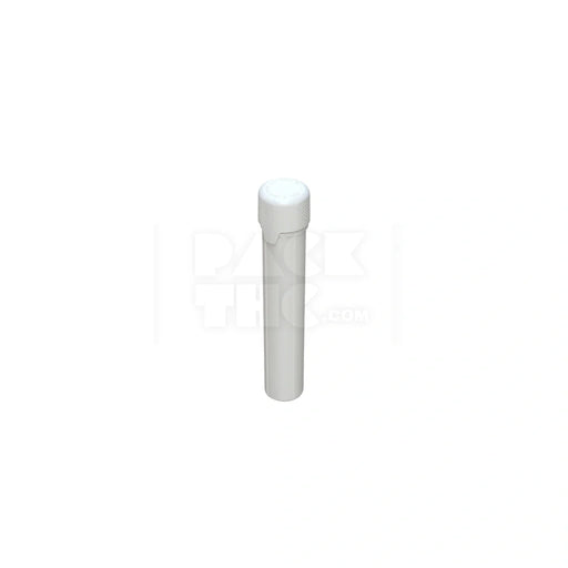 100mm aviator cr tube flat bottom opaque white 500 count