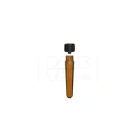 100mm aviator cr tube translucent amber 500 count