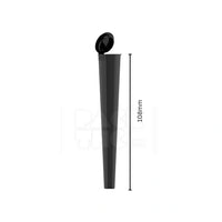 109mm cr conical pop top tube black