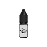 10ml unicorn bottle opaque black