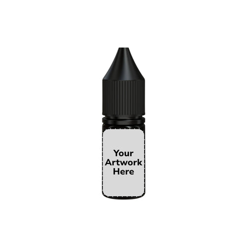 10ml unicorn bottle opaque black
