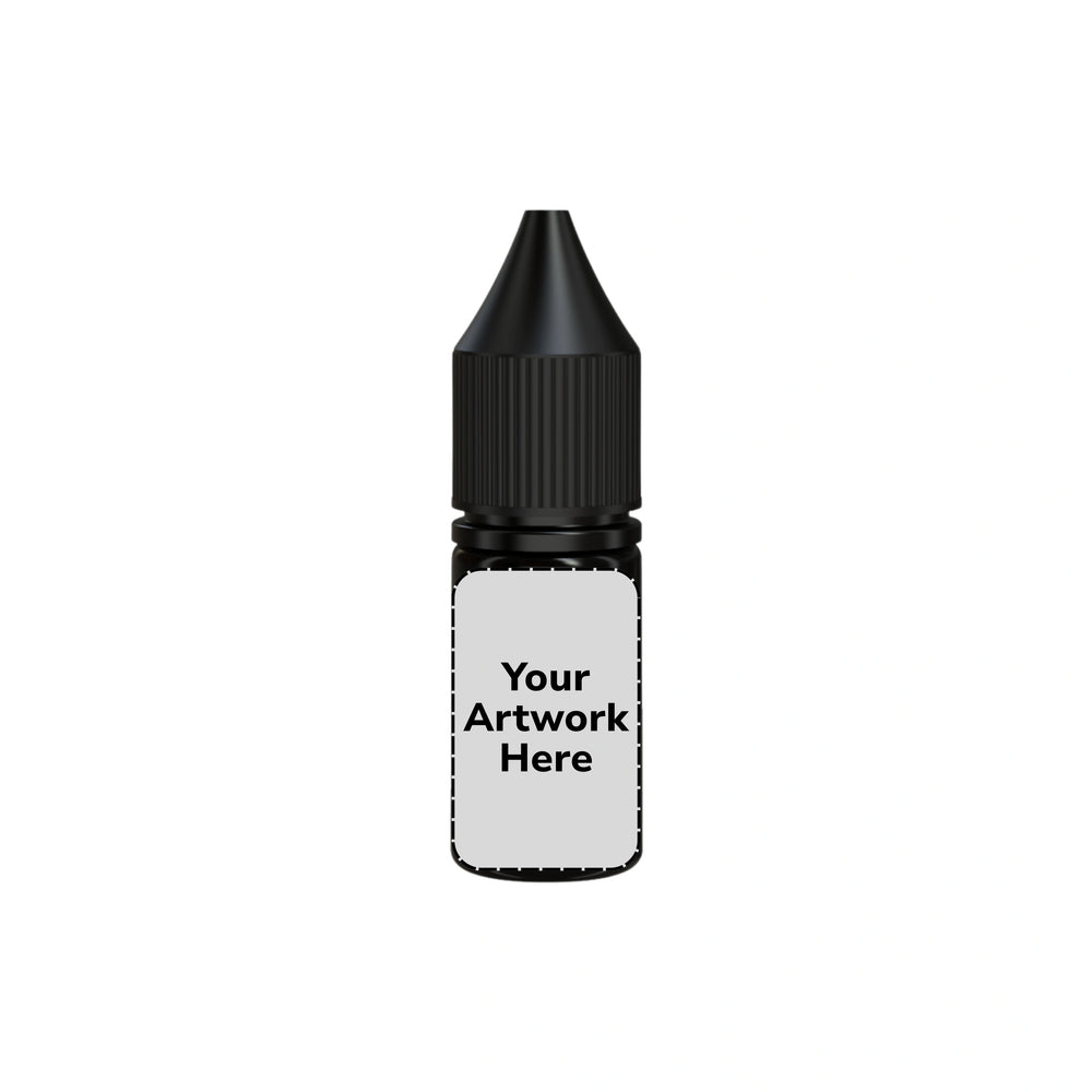10ml v3 unicorn bottle opaque black