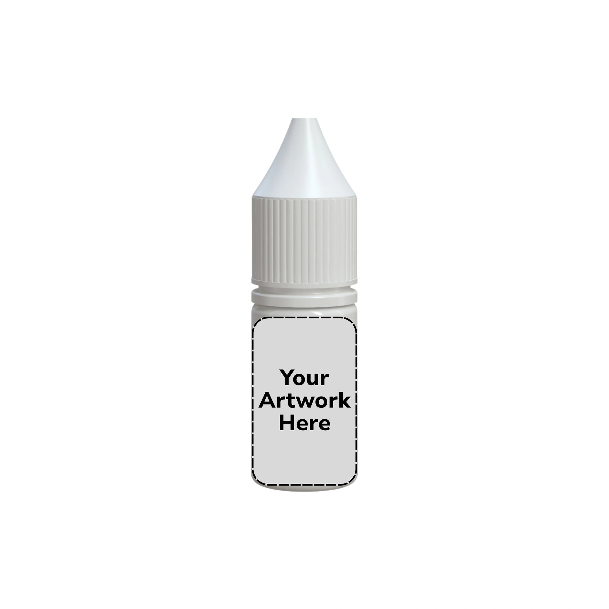10ml unicorn bottle opaque white