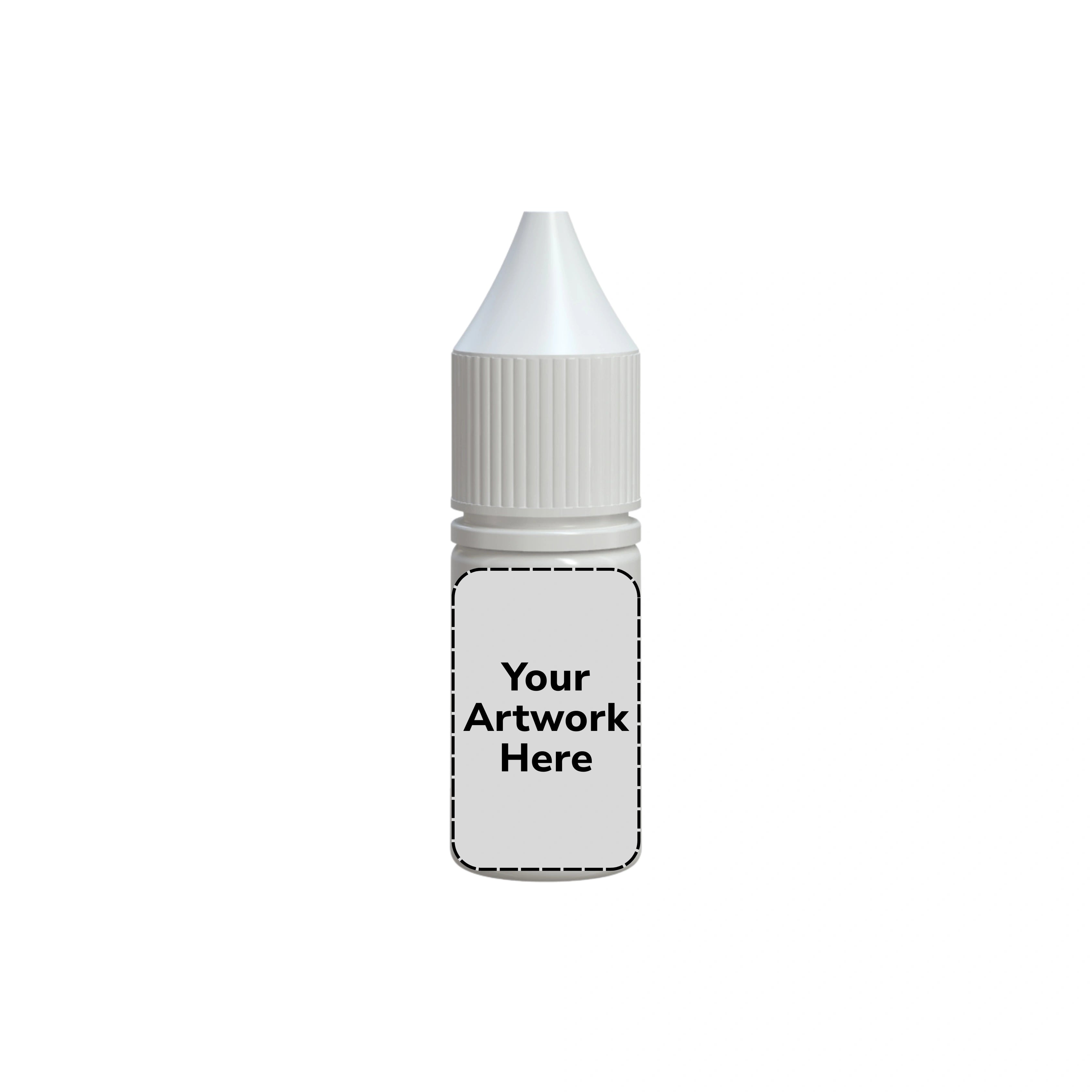 10ml unicorn bottle opaque white