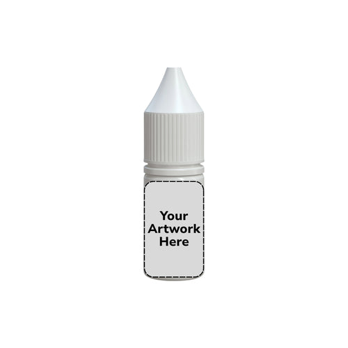 10ml unicorn bottle opaque white