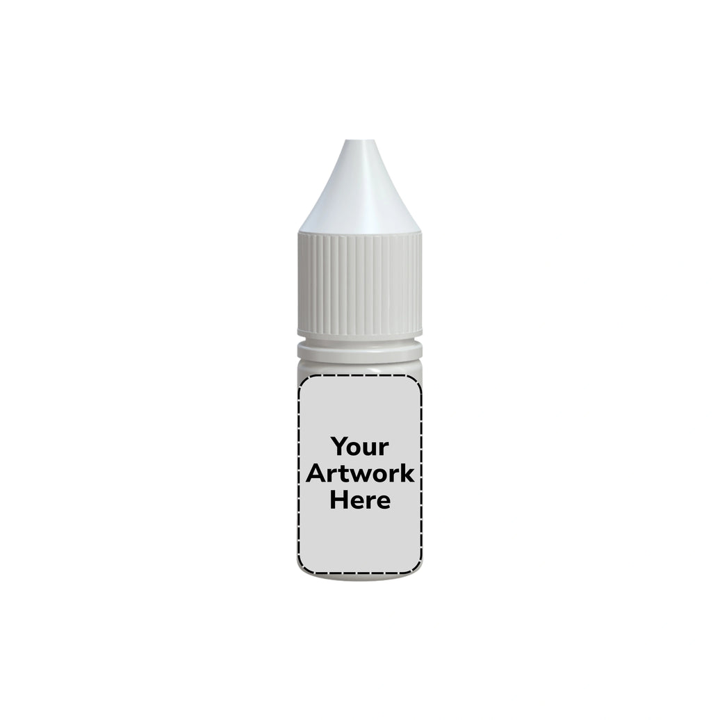10ml v3 unicorn bottle opaque white