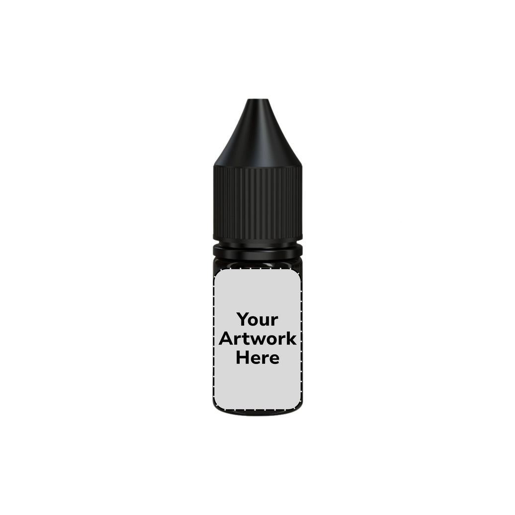 10ml unicorn bottle translucent black