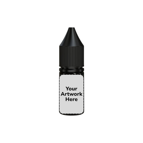 10ml unicorn bottle translucent black
