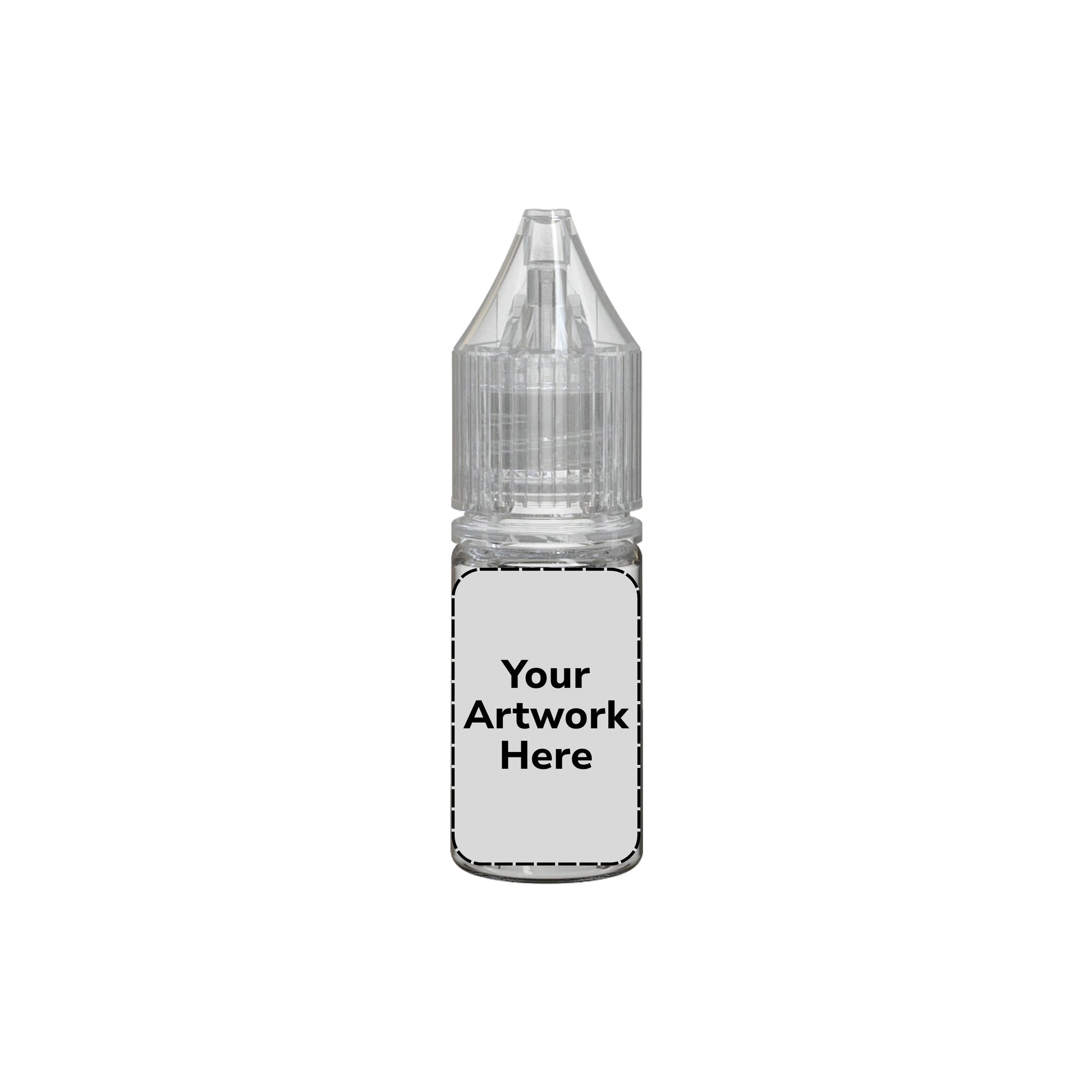 10ml unicorn bottle clear clear cap