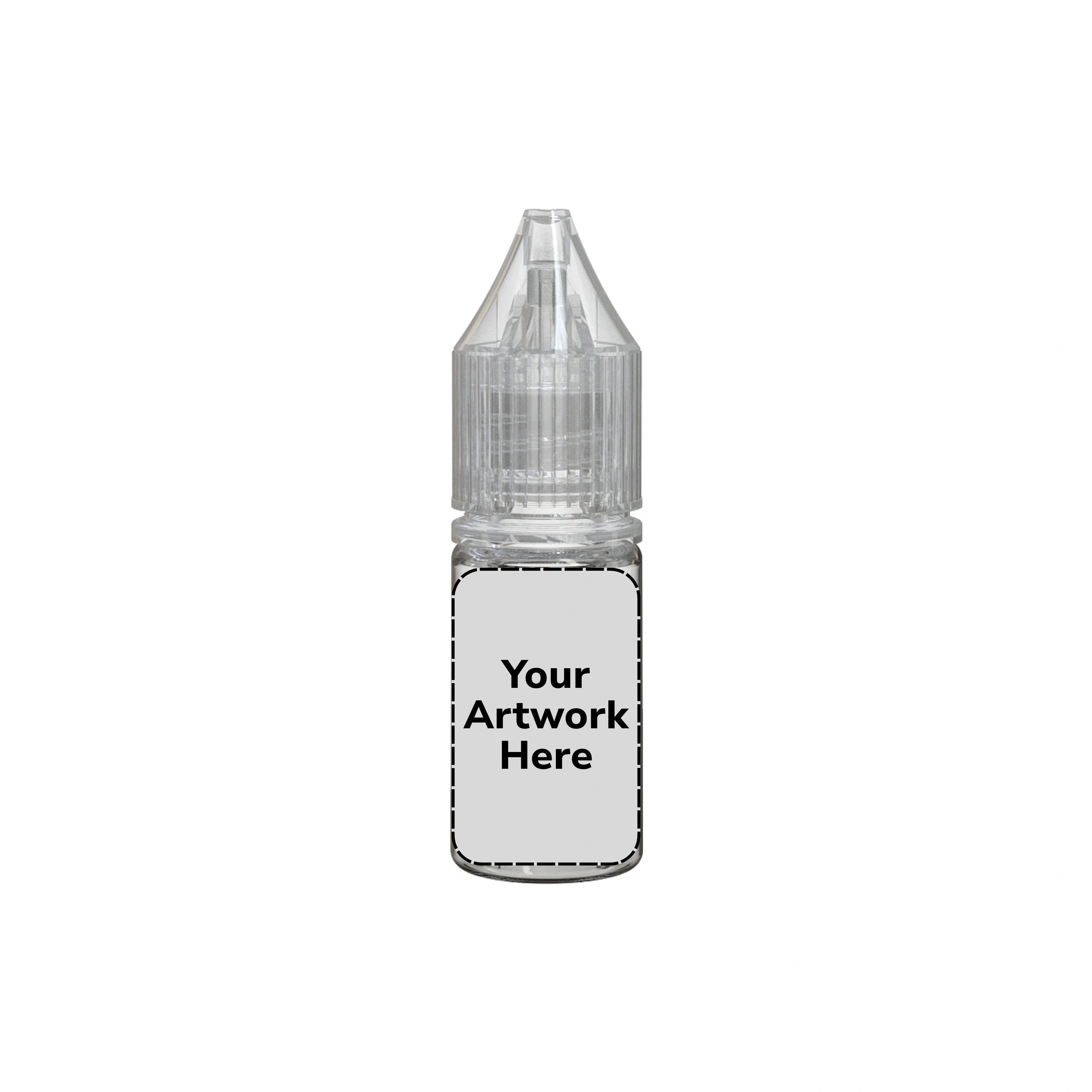 10ml unicorn bottle clear clear cap