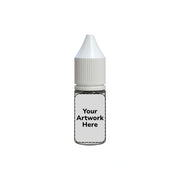 10ml unicorn bottle clear white cap