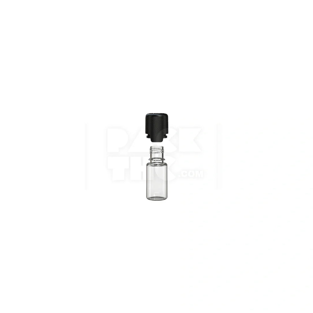 10ml aviator cr bottle clear natural black cap 1000 count