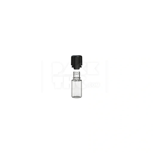 10ml aviator cr bottle clear natural black cap 1000 count