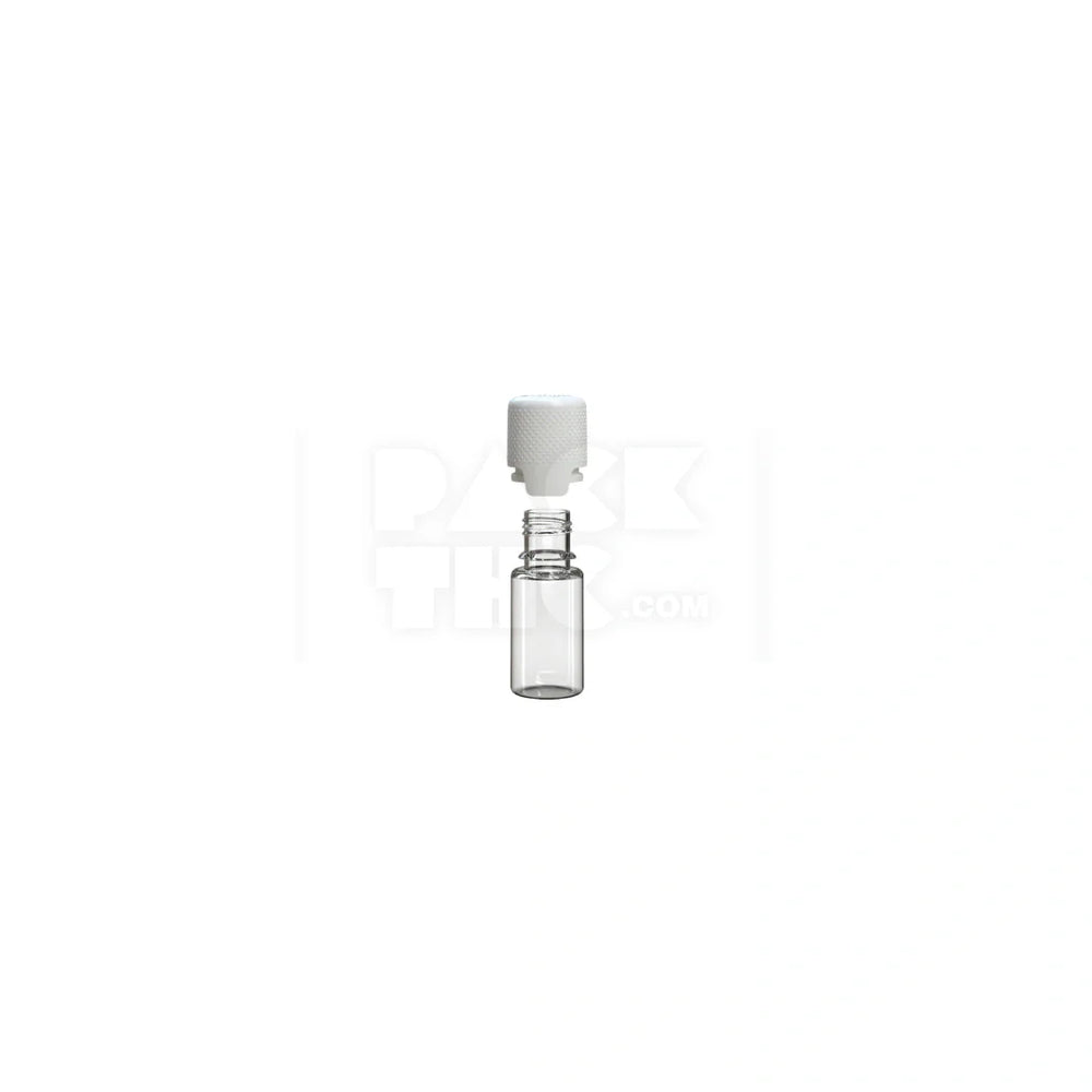 10ml aviator cr bottle clear natural white cap 1000 count