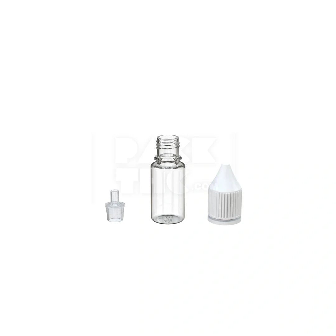 10ml pet reducer unicorn bottle cr clear natural white cap 2000 count