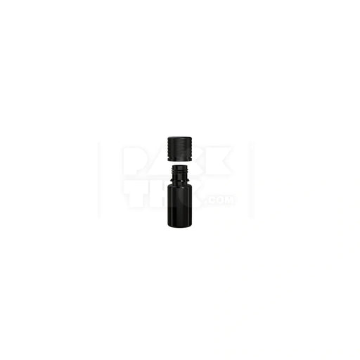 10ml spiral cr bottle opaque black 1000 count