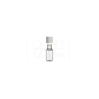 10ml spiral cr bottle clear natural white cap 1000 count