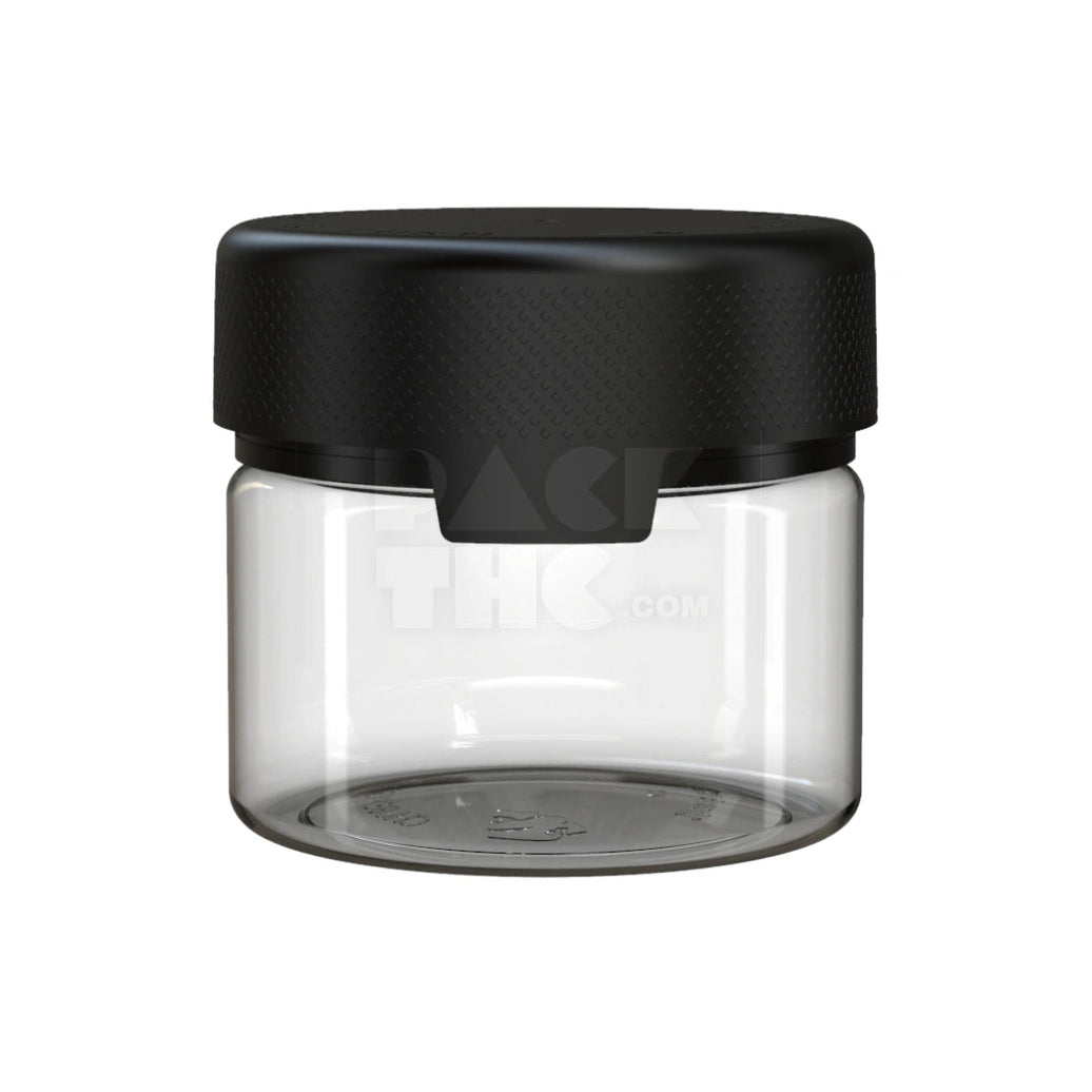 10oz aviator cr xl container clear natural black cap 80 count