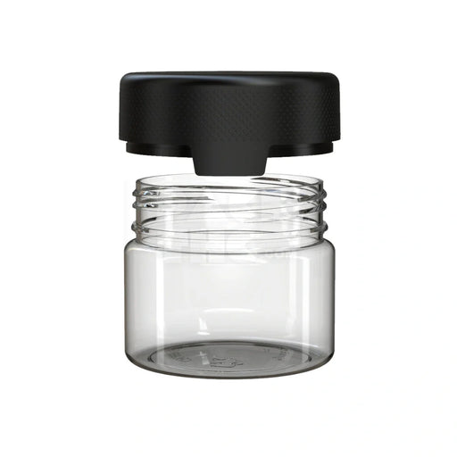 10oz aviator cr xl container clear natural black cap 80 count