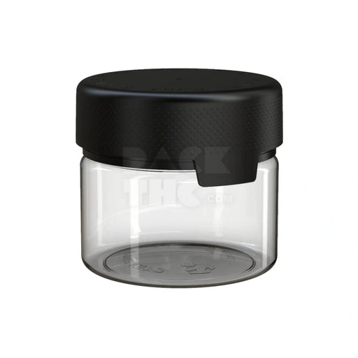 10oz aviator cr xl container clear natural black cap 80 count