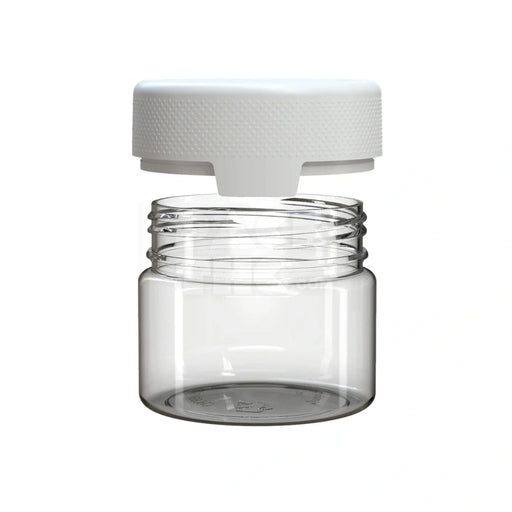 10oz aviator cr xl container clear natural white cap 80 count