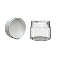 10oz aviator cr xl container clear natural white cap 80 count
