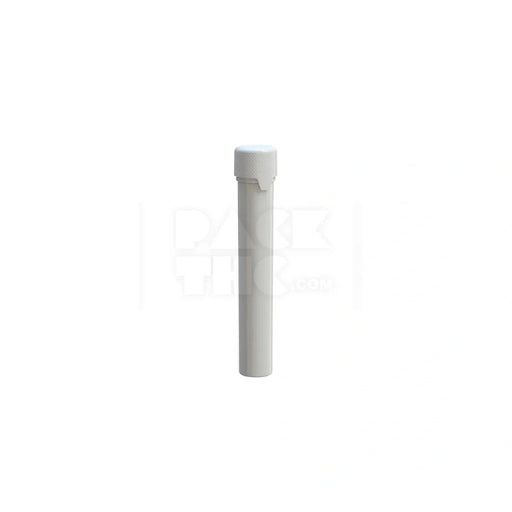 115mm aviator tube flat bottom opaque white 500 count