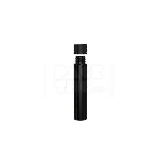 115mm spiral cr tube opaque black 200 count