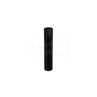115mm spiral cr tube opaque black 200 count