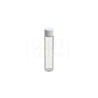 115mm spiral cr tube clear natural white cap 200 count