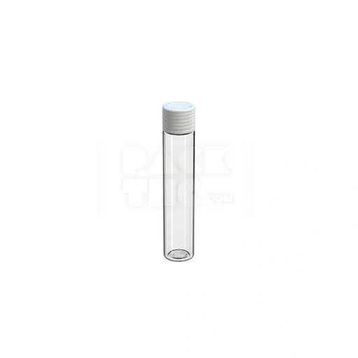 115mm spiral cr tube clear natural white cap 200 count