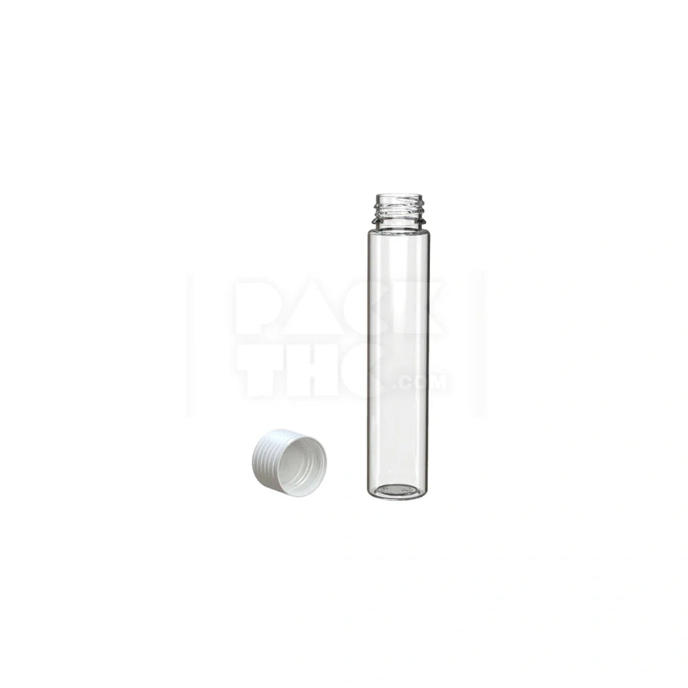 115mm spiral cr tube clear natural white cap 200 count