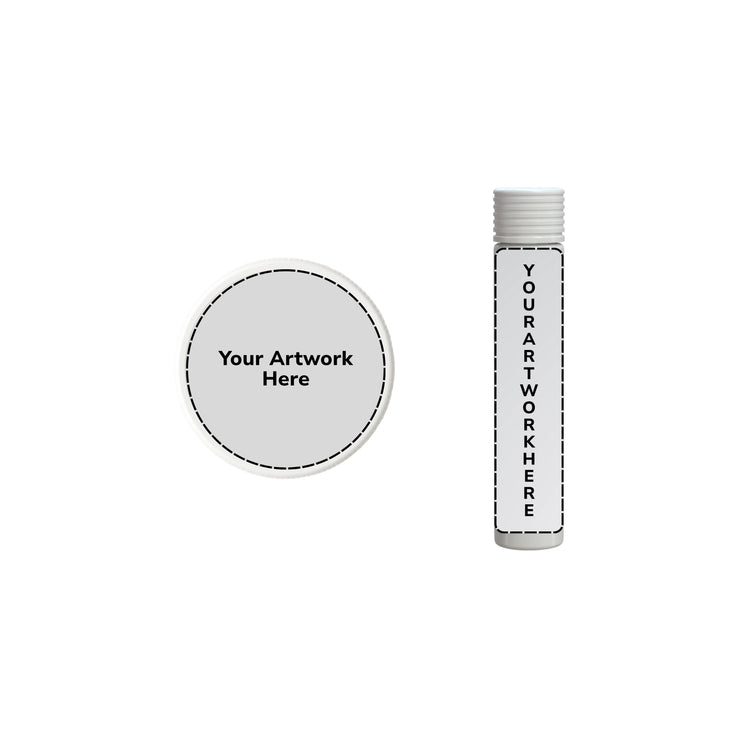 115mm spiral cr blunt tube opaque white