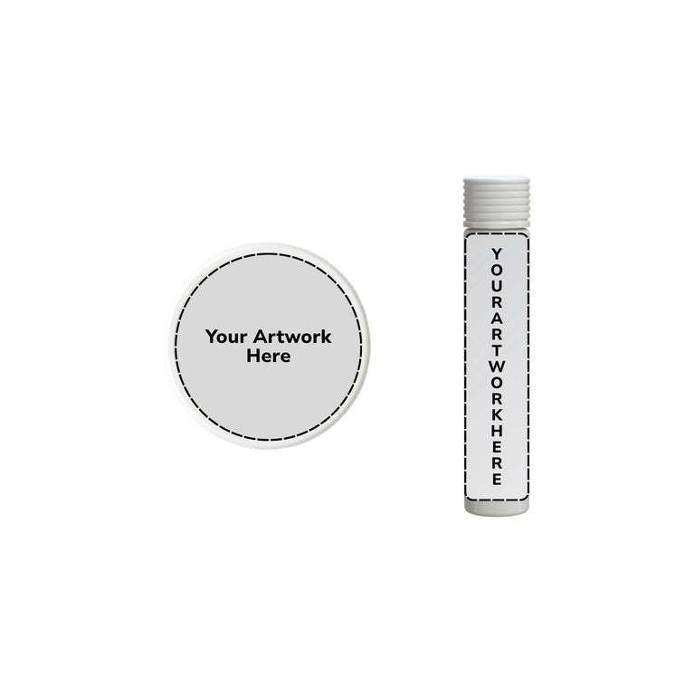 115mm spiral cr blunt tube opaque white