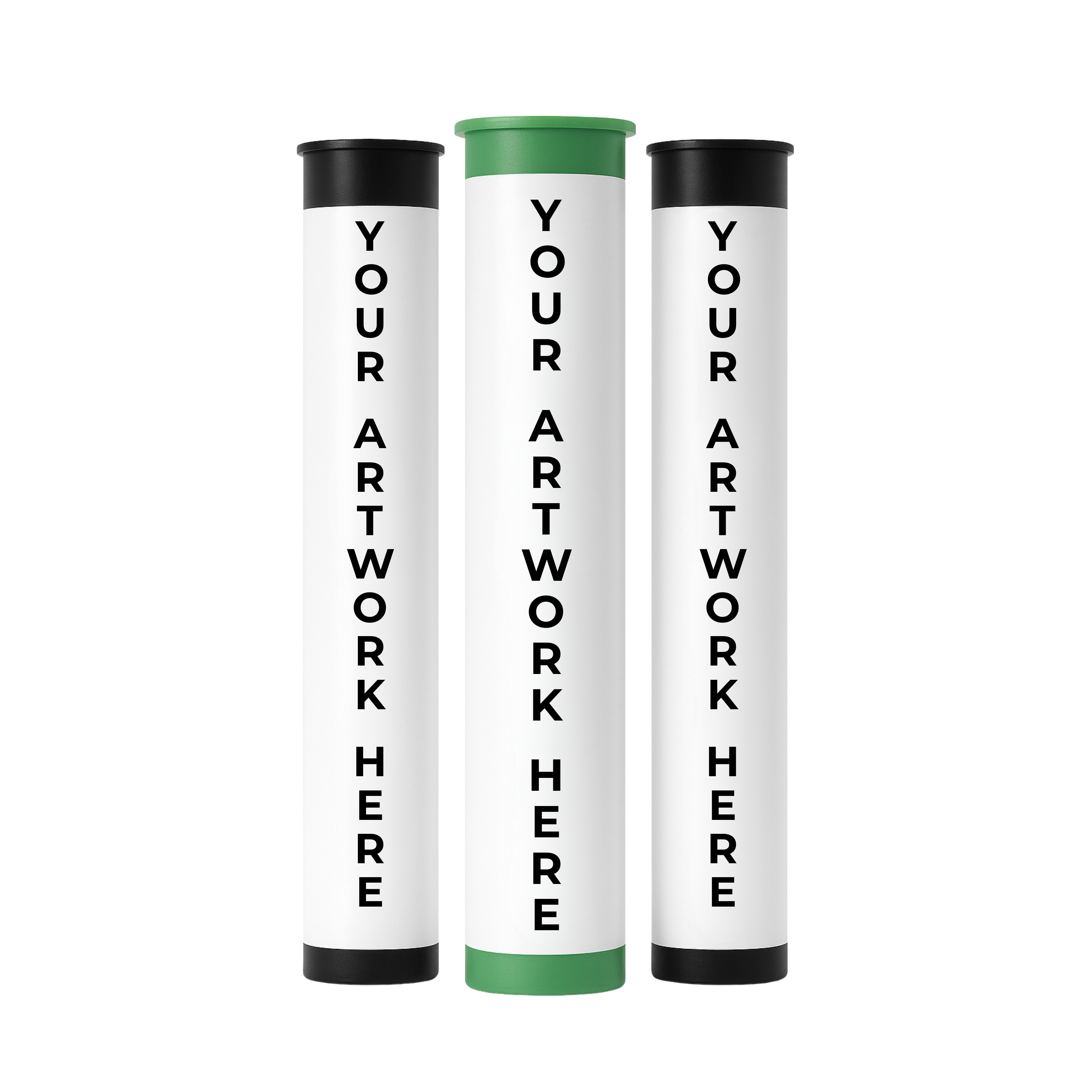 116 mm cr pre roll pop top tube clear 1000