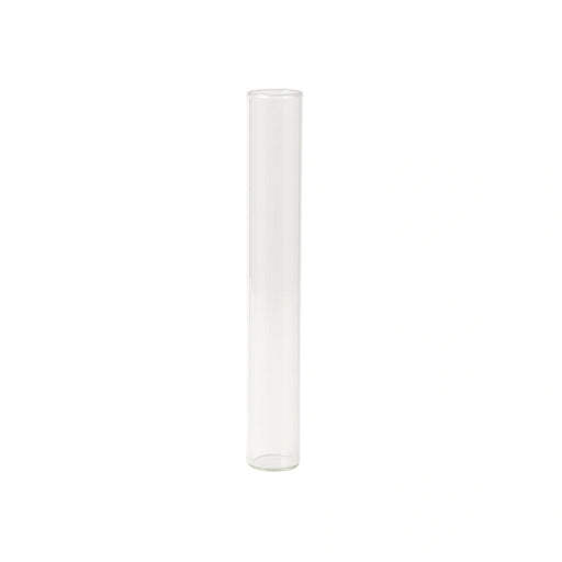 118mm CORKED GLASS PRE-ROLL TUBE - CLEAR | PackTHC - (500)