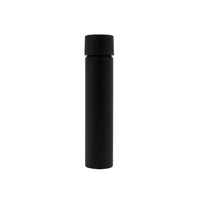 118mm GLASS PRE-ROLL TUBE - MATTE BLACK WITH BLACK CAP  - (500 Count)