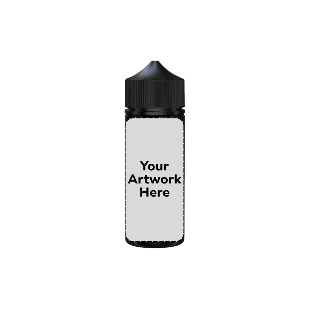 120ml v3 unicorn bottle opaque black