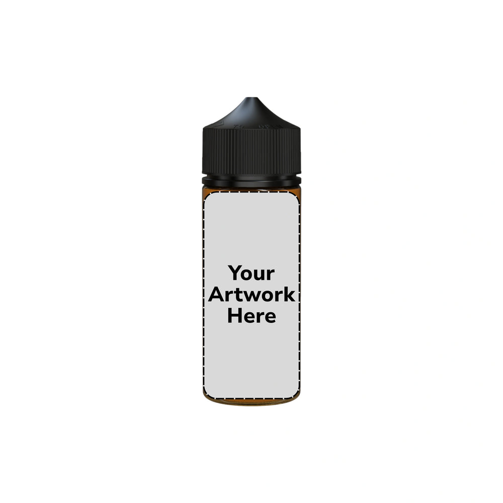 120ml v3 unicorn bottle translucent amber